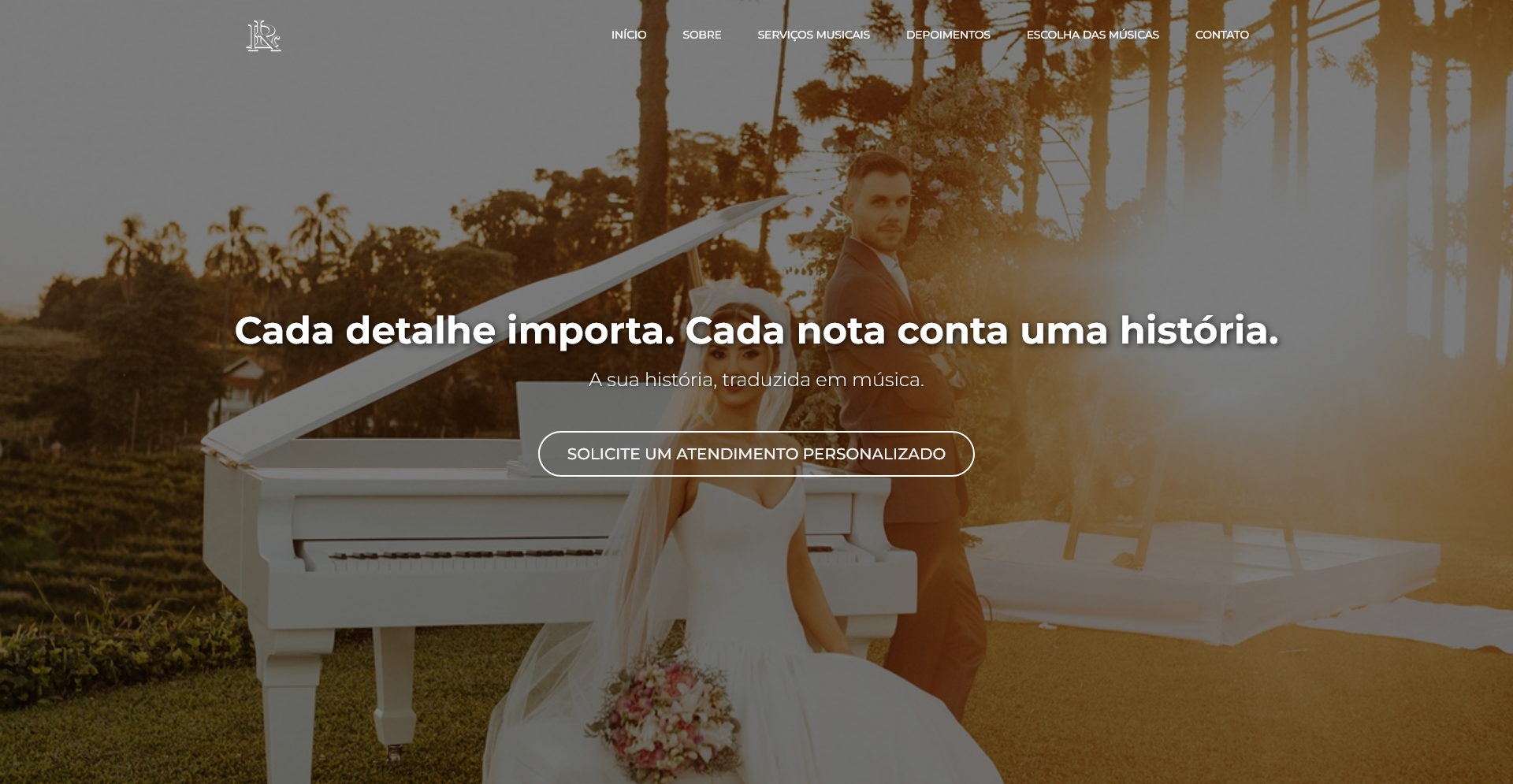 Realizador de Casamentos — Sitio institucional para ceremonial y asesoría